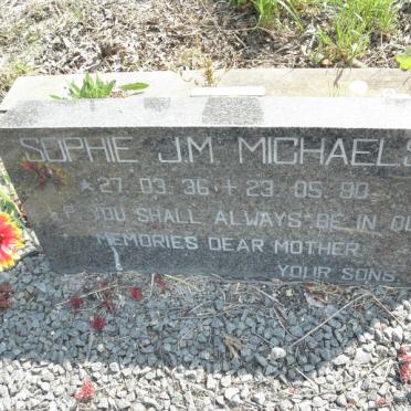 MICHAELS Sophie J.M. 1936-1980
