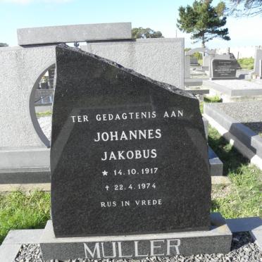 MULLER Johannes Jakobus 1917-1974