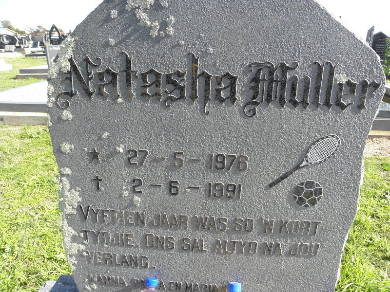 MULLER Natasha 1976-1991