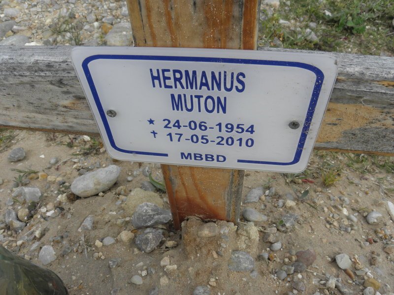MUTON Hermanus 1954-2010