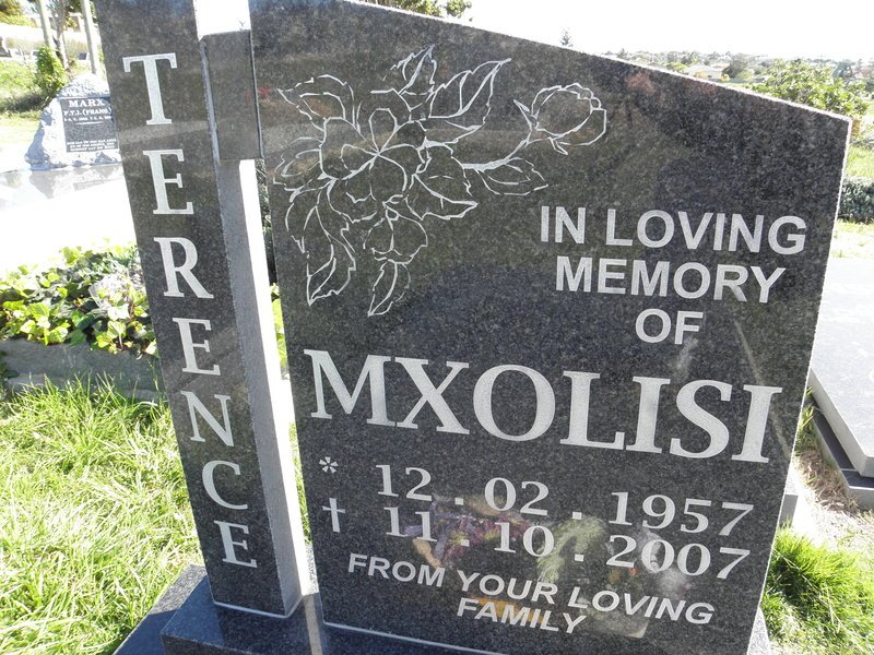 MXOLISI Terence 1957-2007