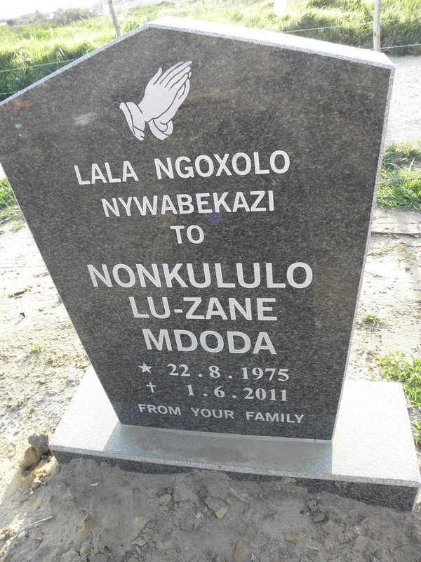 MDODA Nonkululo Lu-Zane 1975-2011