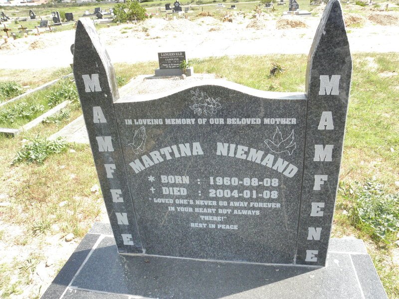 NIEMAND Martina 1960-2004