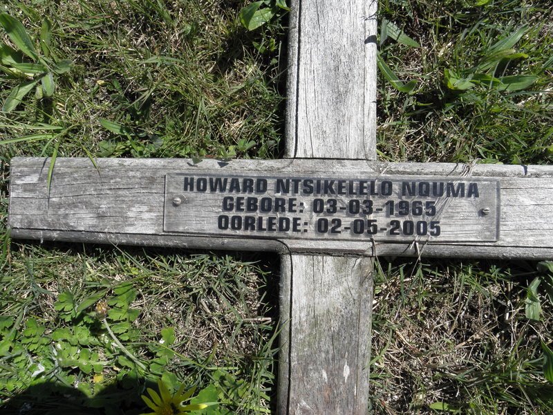 NQUMA Howard Ntsikelelo 1965-2005