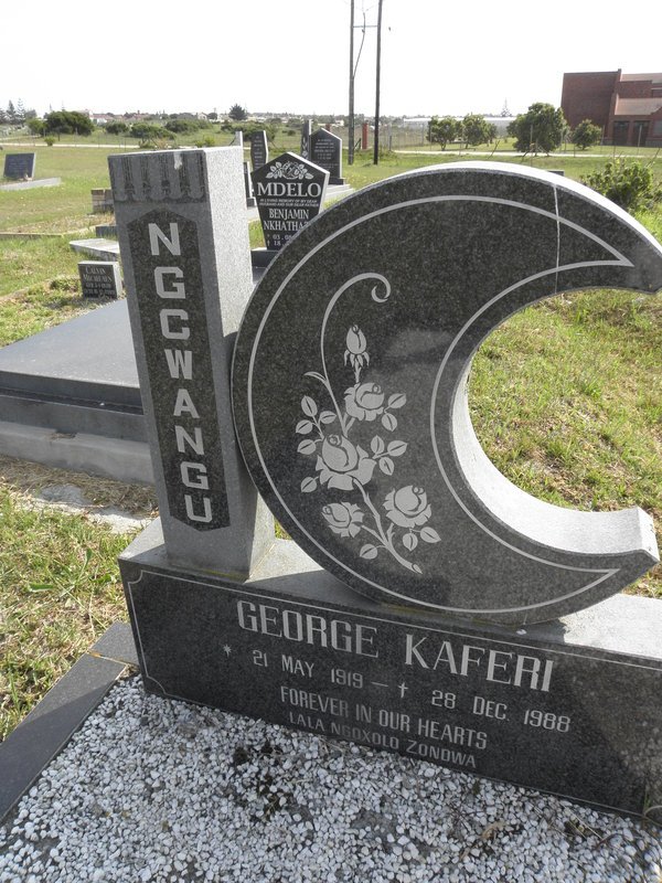 NGCWANGU George Kaferi 1919-1988