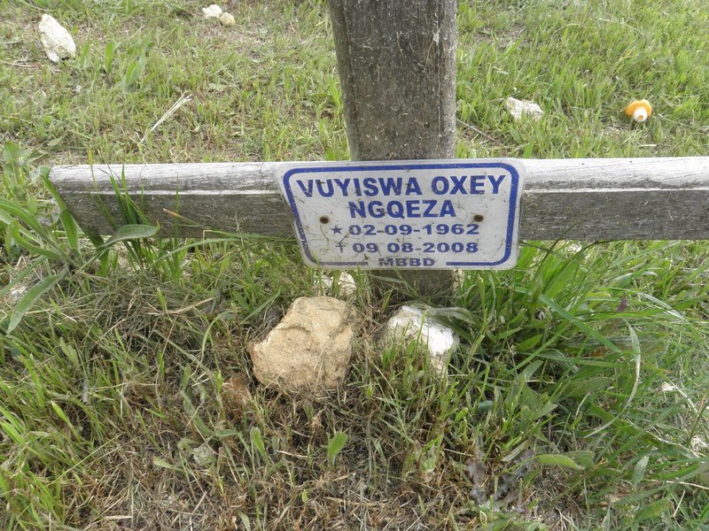 NGQEZA Vuyiswa Oxey 1962-2008