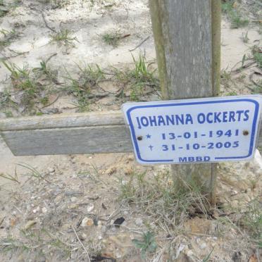 OCKERTS Johanna 1941-2005