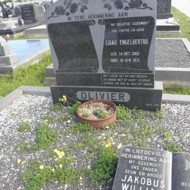 OLIVIER Esias Engelbertus 1909-1971 :: OLIVIER Jakobus William 1959-1984