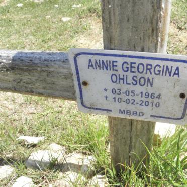 OHLSON Annie Georgina 1964-2010