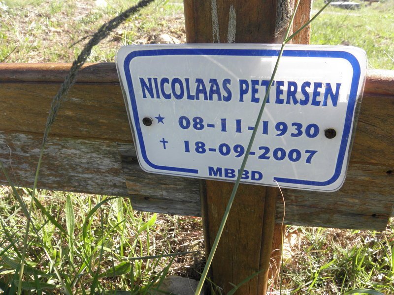 PETERSEN Nicolaas 1930-2007