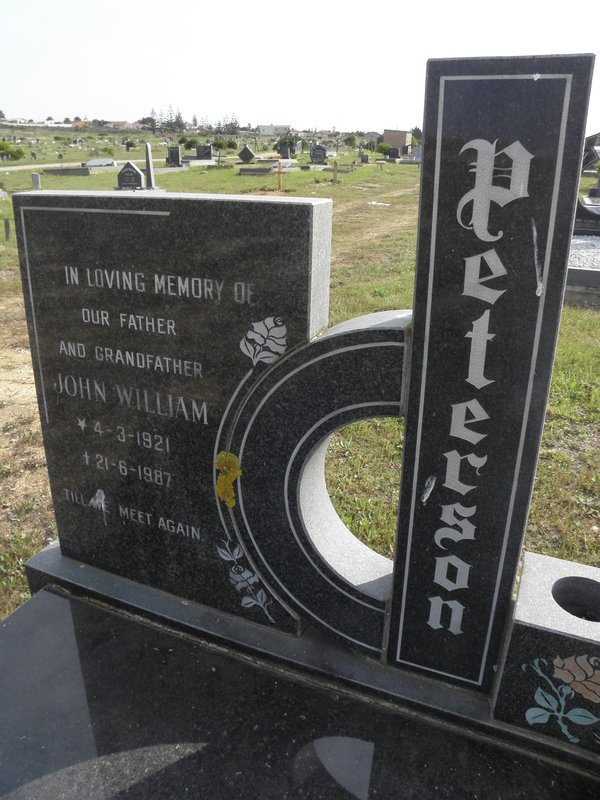 PETERSON John William 1921-1987