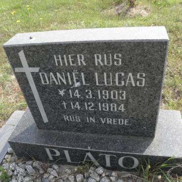 PLATO Daniël Lucas 1903-1984