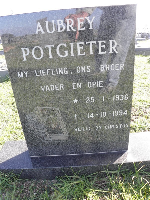 POTGIETER Aubrey 1936-1994
