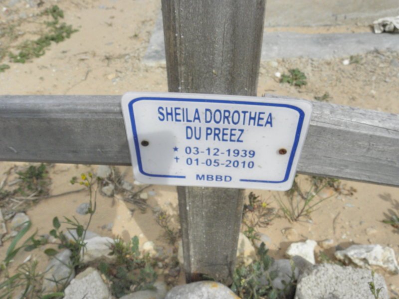PREEZ Sheila Dorothea, du 1939-2010