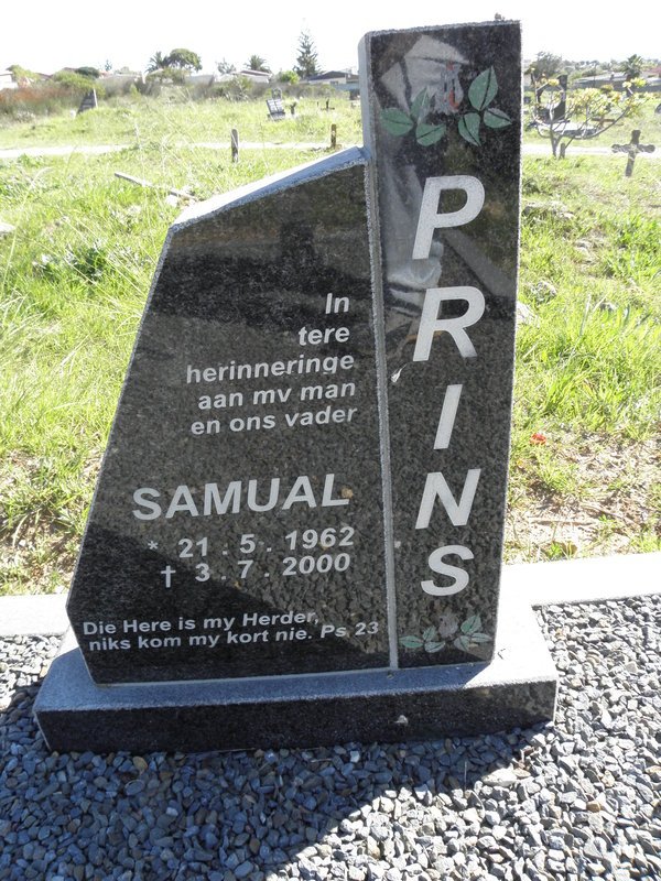 PRINS Samual 1962-2000