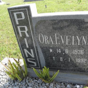 PRINS Ora Evelyn 1936-1992