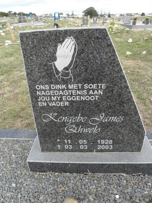 QHWELO Kengebe James 1928-2003