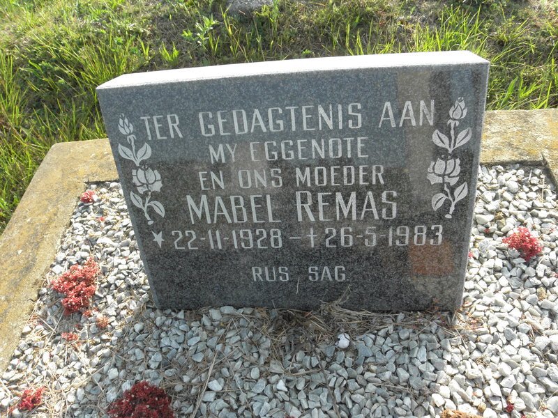 REMAS Mabel 1928-1983
