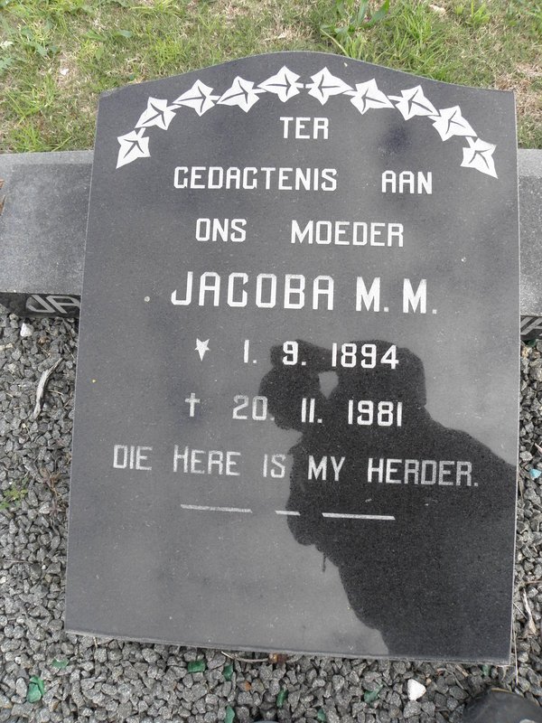 RENSBURG, Janse van Jacoba M.M. 1894-1981