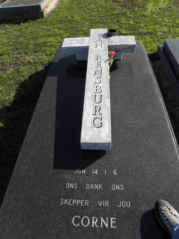 RENSBURG Cornelius Johannes, van 1976-1995