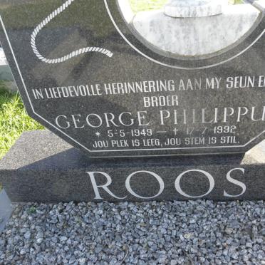 ROOS George Philippus 1949-1992