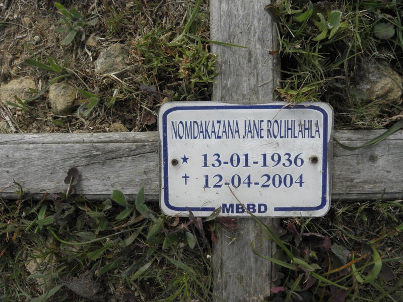 ROLIHLAHLA Nomdakazana Jane 1936-2004