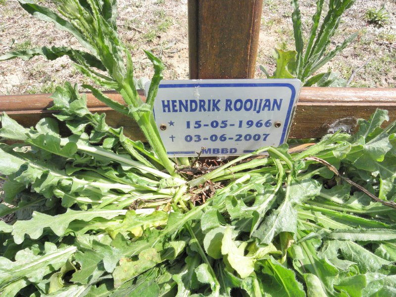 ROOIJAN Hendrik 1966-2007