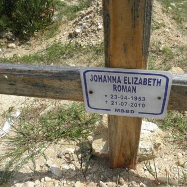 ROMAN Johanna Elizabeth 1953-2010