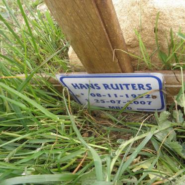 RUITERS Hans 1932-2007