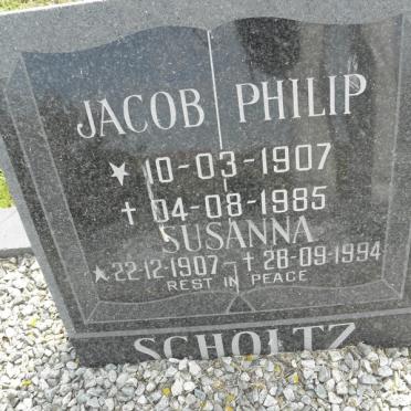 SCHOLTZ Jacob Philip 1907-1985