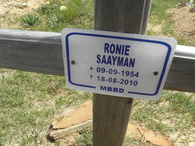 SAAYMAN Ronie 1954-2010