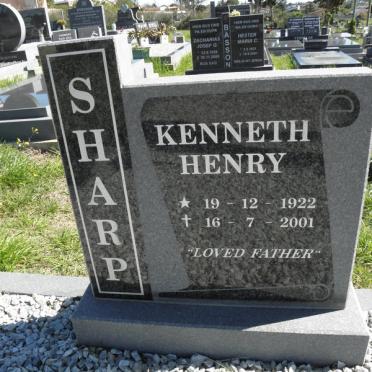 SHARP Kenneth Henry 1922-2001