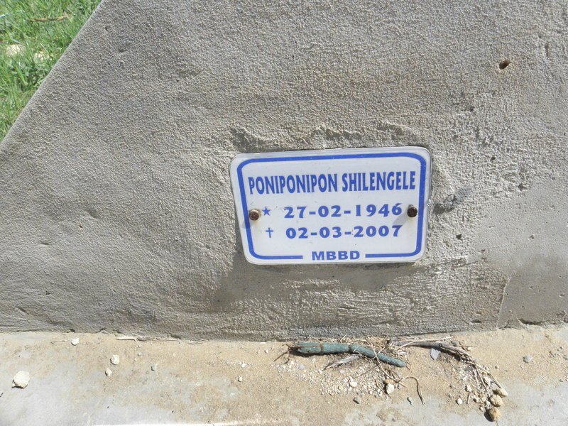 SHILENGELE Poniponipon 1946-2007