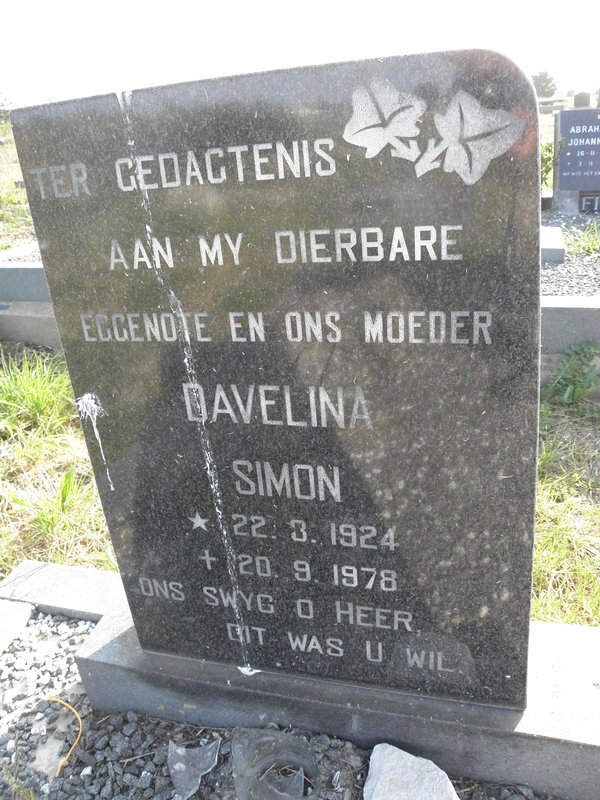 SIMON Davelina 1924-1978