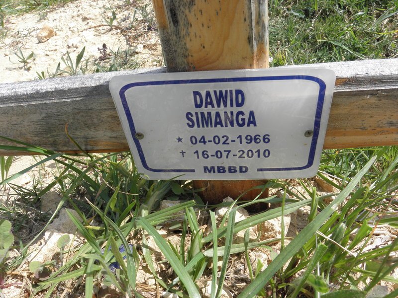SIMANGA Dawid 1966-2010