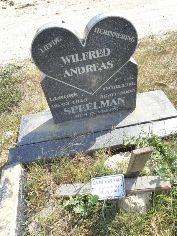 SPEELMAN Wilfred Andreas 1943-2000