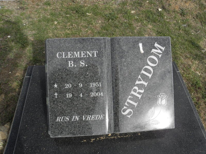 STRYDOM Clement B.S. 1951-2004