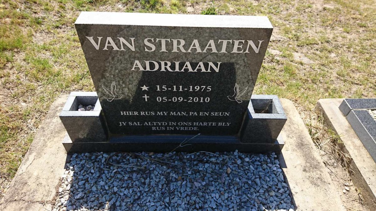 STRAATEN Adriaan, van 1975-2010