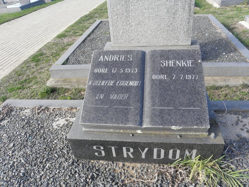 STRYDOM Andries -1973 &amp; Shenkie -1977
