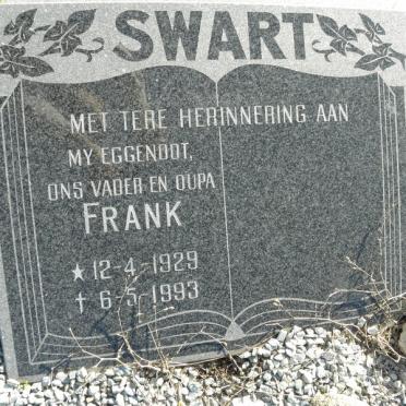 SWART Frank 1929-1993