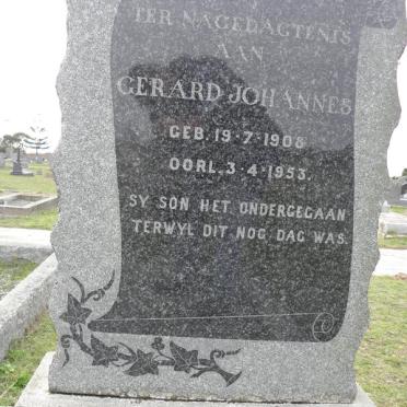 SWARDT Gerard Johannes, de 1908-1953