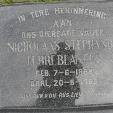 TERREBLANCHE Nicolaas Stephanus 1889-1960