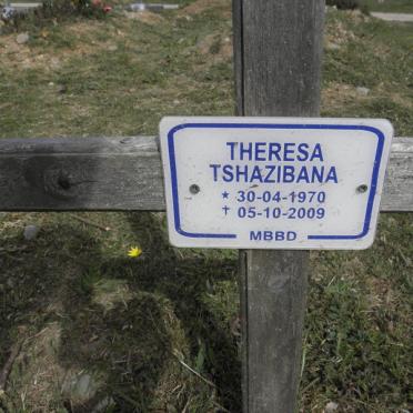 TSHAZIBANA Theresa 1970-2009