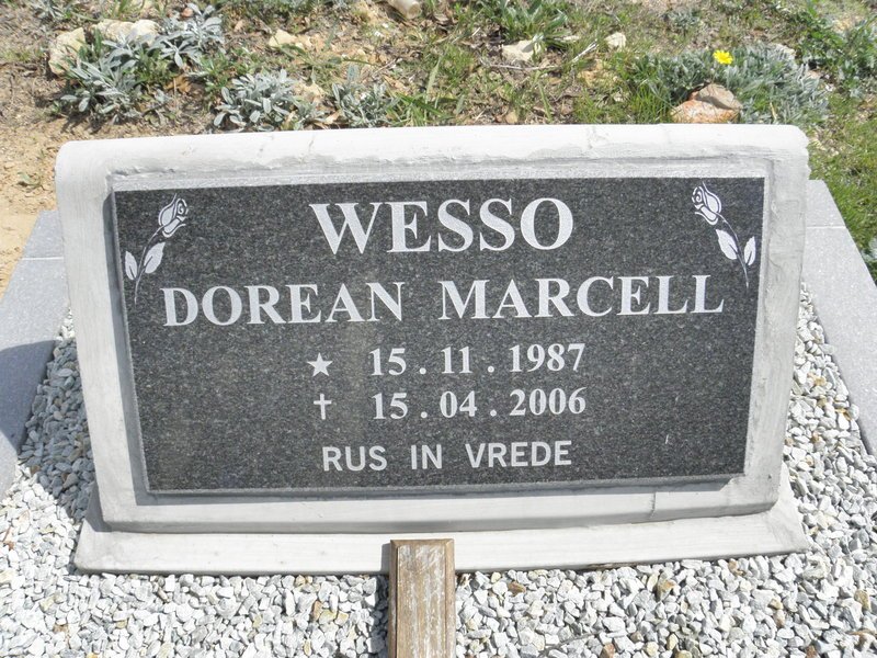 WESSO Dorean Marcell 1987-2006