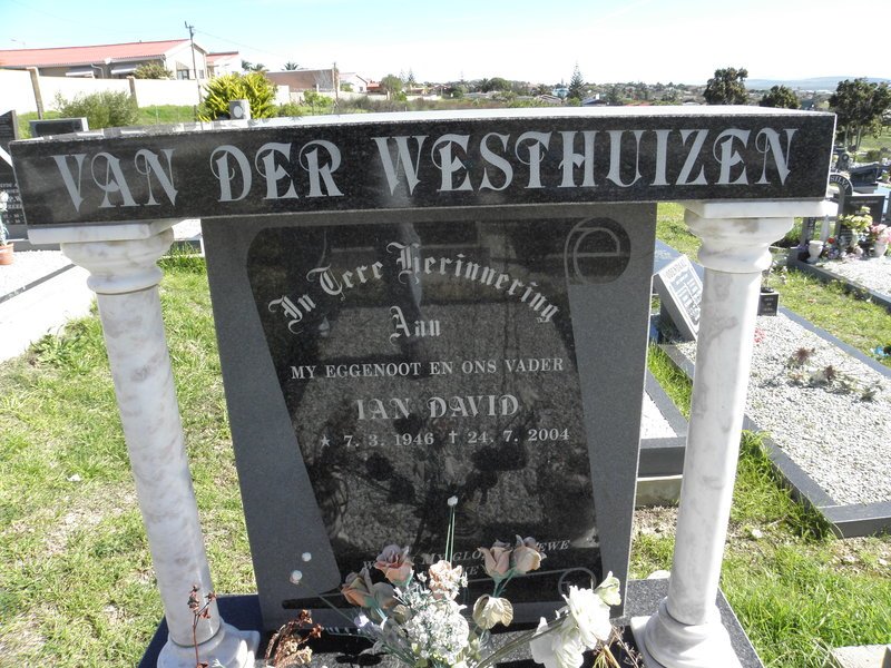 WESTHUIZEN Ian David, van der 1946-2004