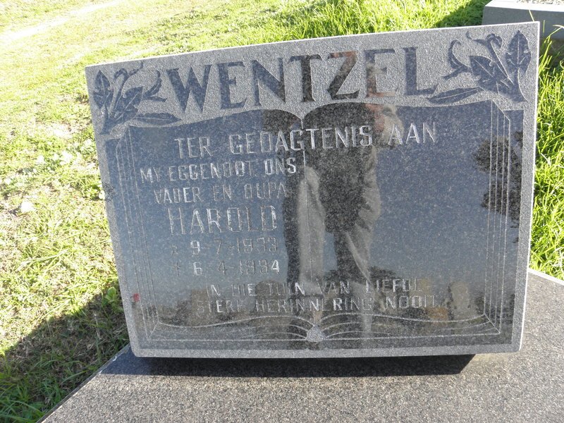WENTZEL Harold 1933-1994