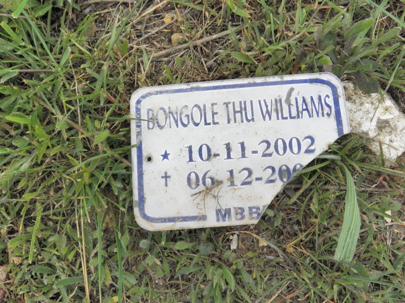 WILLIAMS Bongole Thu 2002-200?