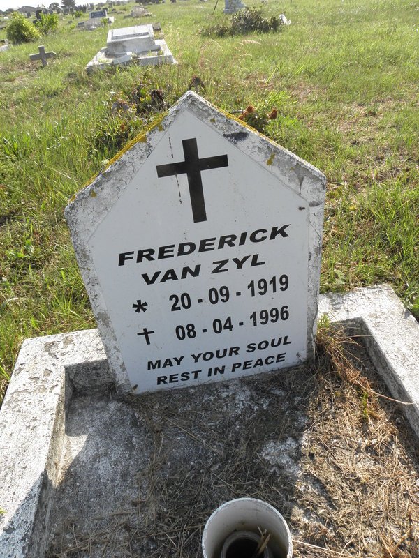 ZYL Frederick, van 1919-1996