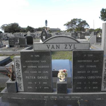 ZYL Pieter Daniël, van 1912-1973 &amp; Jacomina Christina 1904-1976