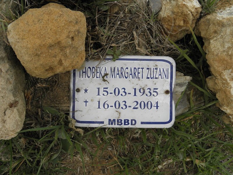 ZUZANI Thobeka Margaret 1935-2004